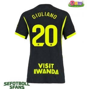 Atletico Madrid Giuliano Simeone #20 Bortatröja Kvinnor 2026-27 Kortärmad